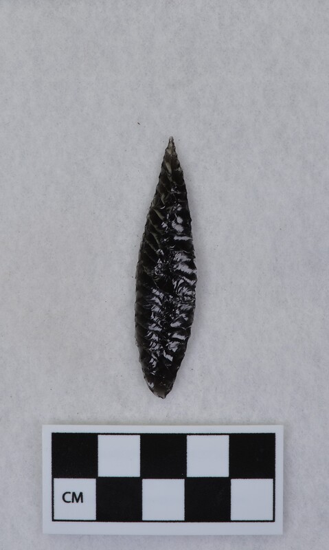 Parallel/oblique flaking,willow leaf shape,