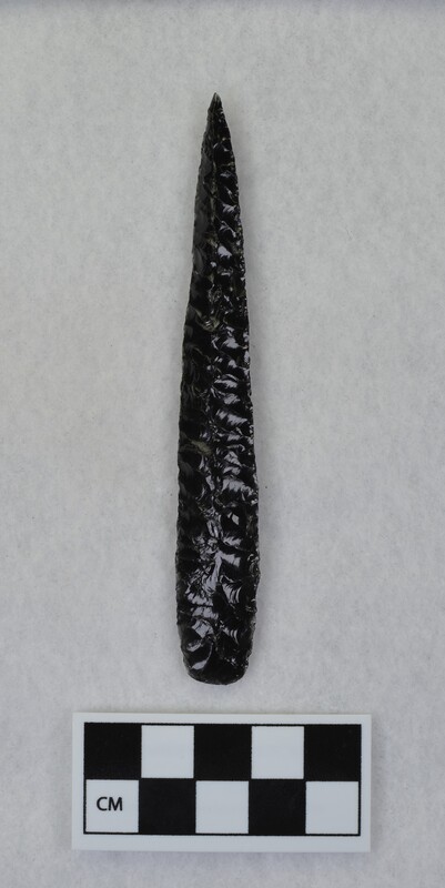 Semi-collateral flaking, lanceolate style