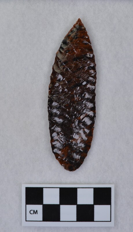 Parallel diagonal flaking