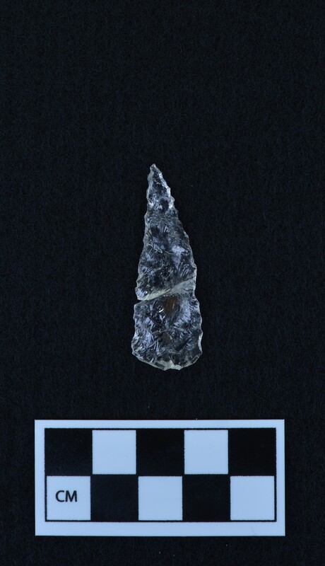 From sawn or ground slab, broken prior to packing