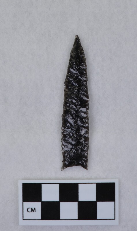 Lanceolate style, basal margin lightly ground, base thinned