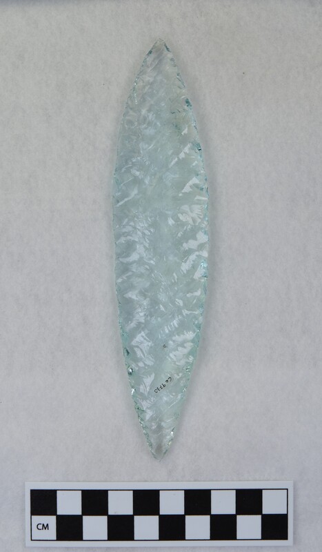 Titmus technique, parallel diagonal flaked, bi-point/solutrian