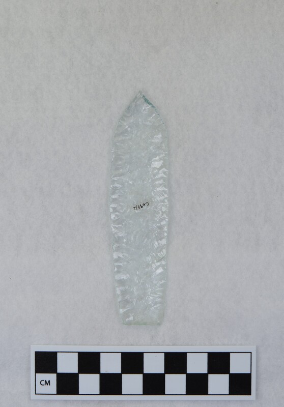 Titmus technique, lanceolate style point, ground and thinned basal margins