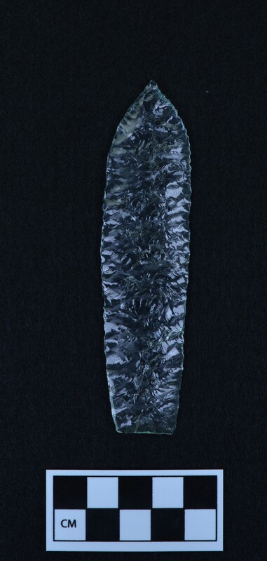 Titmus technique, lanceolate style point, ground and thinned basal margins