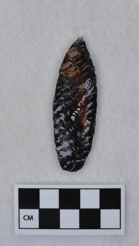 Titmus flaking, basal thinning and light grinding