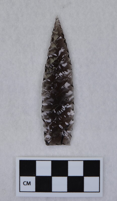 Titmus technique, ground and thinned basal margins, slight shouldering