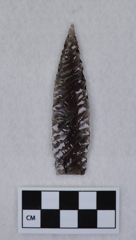 Titmus technique, ground and thinned basal margins, slight shouldering