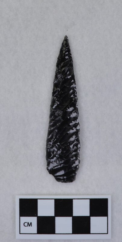 Titmus flaking, basal section unfinished