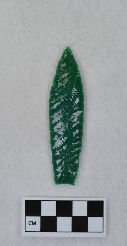 Titmus technique, lanceolate style point, ground and thinned basal margins