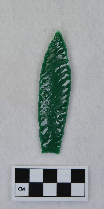 Titmus technique, lanceolate style point, ground and thinned basal margins