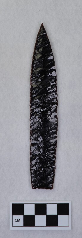 Titmus technique, lanceolate style point, ground and thinned basal margins