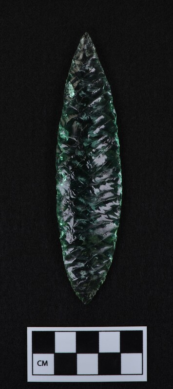 Titmus technique, lanceolate style point, ground and thinned basal margins