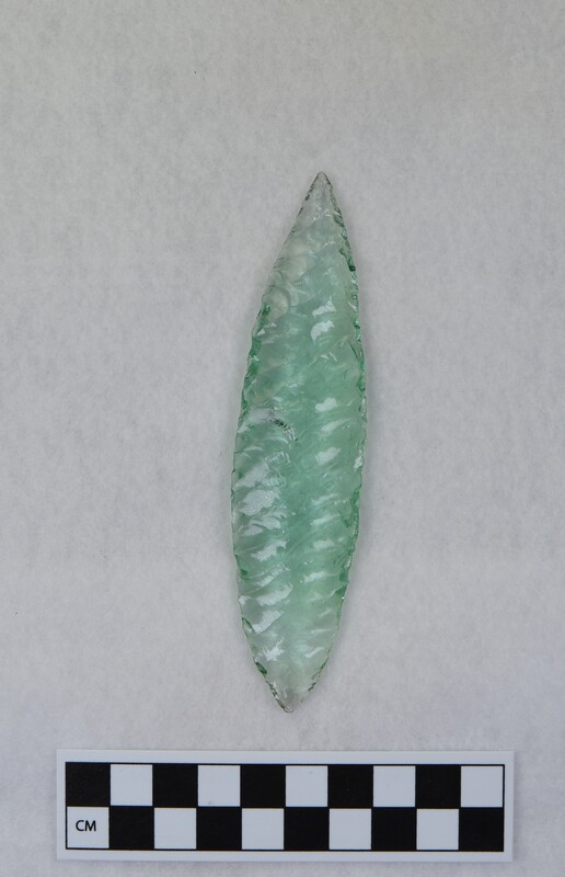 Titmus technique, lanceolate style point, ground and thinned basal margins