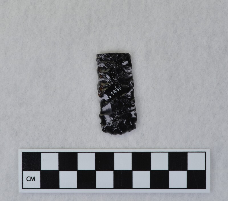 Broken, Titmus technique, lanceolate style, ground and thinned basal margins