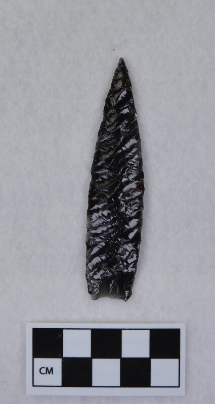 Titmus flaking, lanceolate style, base thinned