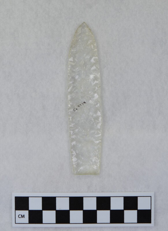 Titmus technique, lanceolate style point, ground and thinned basal margins