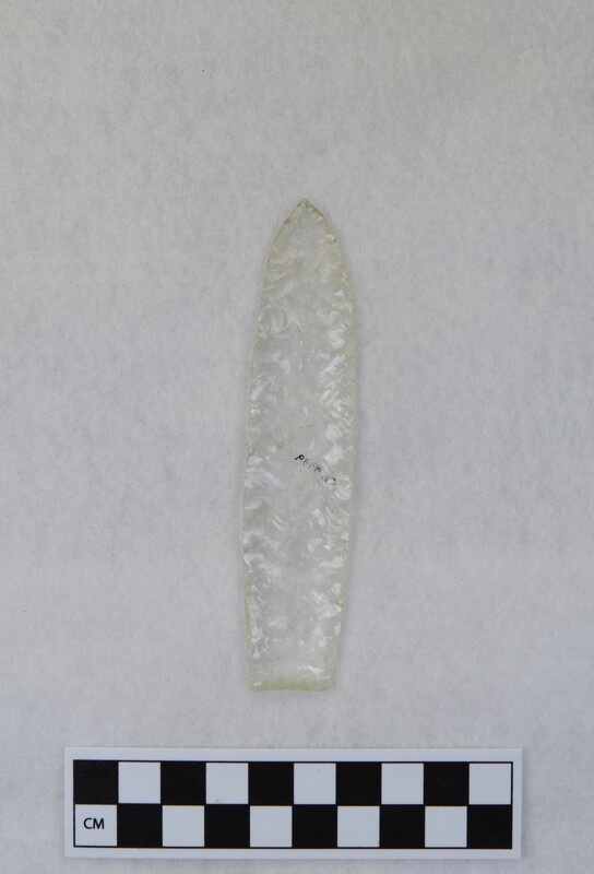 Titmus technique, lanceolate style point, ground and thinned basal margins