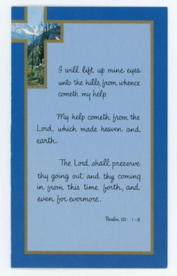 Card from Wanda Agenbroad