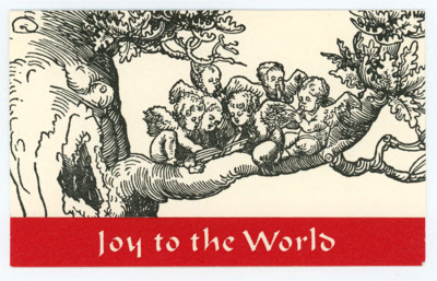 Holiday card from Quentin and Aleksandra Bass