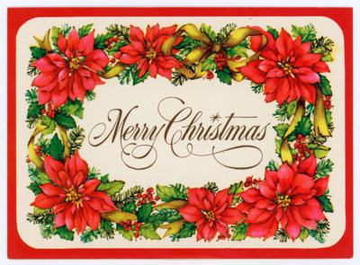 Holiday card from Juanita and Clif Boutelle