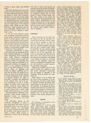 A newspaper article regarding debate on the origin of the artifacts found at the Calico site