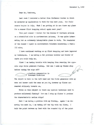 Letter from Bruce Bradley to Don Crabtree