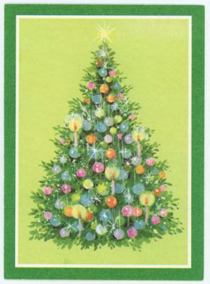 Christmas card from Agnes Crabtree to Don Crabtree