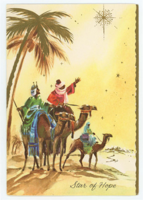 Christmas card from Barbara and Glenn Crabtree to Don Crabtree