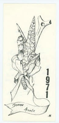 Card from G. Guichard and J. Guichard to Donald and Evelyn Crabtree