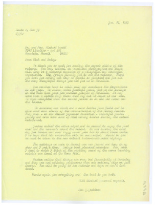 Letter from Donald Crabtree to Richard and Betsy Gould