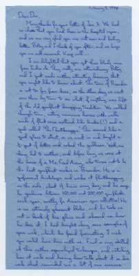 Letter from Richard Gould giving well wishes to Crabtree while he is ill. He is glad Crabtree received the blade cores from India. He discusses Fred Avery and flintknapping in Brandon which includes the practice of gunflint and laying flint cores as brick in buildings.