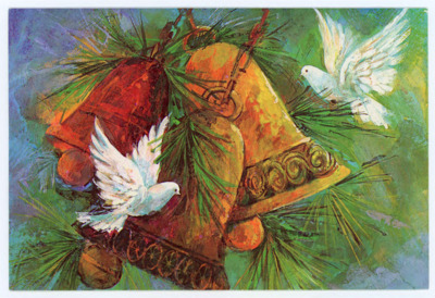 Christmas card from Jones family to Don Crabtree