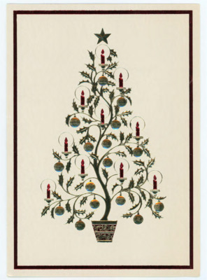 Christmas card from Jones family to Don Crabtree