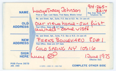 Letter from Lucille "Lucy" G. Lewis to Don Crabtree