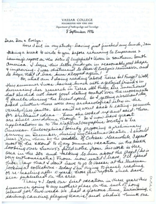 Letter from Lucille "Lucy" G. Lewis to Don and Evelyn Crabtree