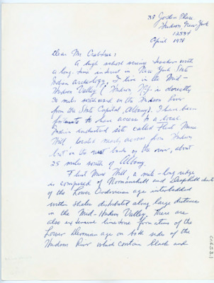 Letter from M. F. Laccetti to Donald Crabtree