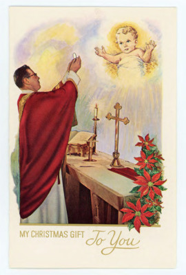 Holiday card from Doug and Ruth Meadows to Don Crabtree