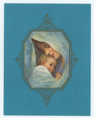 Holiday card from Doug and Ruth Meadows to Don Crabtree