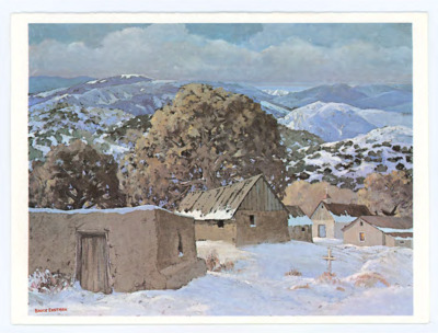 Holiday card from John Meadows to Don Crabtree