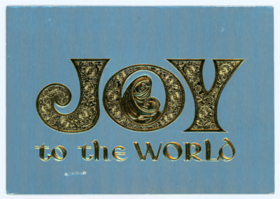 Holiday card from Jim, Amy, and Jimmy Melton to Don Crabtree