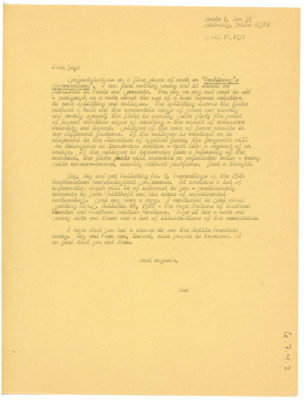 Letter from Don Crabtree to Guy R. Moto