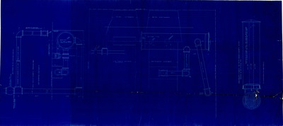 New heater blueprint for the Craig Mountain Lumber Company, Winchester, Idaho.