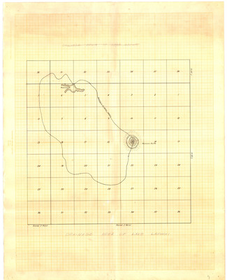 Drainage area map of Lake Lapwai.