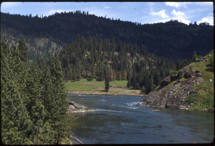 Photograph of the Clearwater river.
