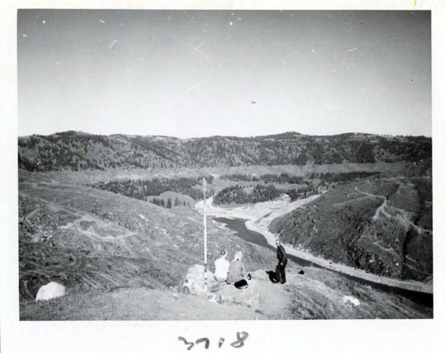Photograph of clearing operations.