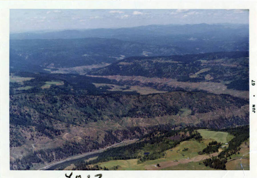 Photograph showing the clearing operation.
