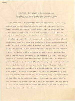 Radio transcript