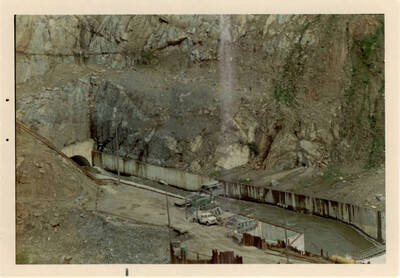 Dworshak Dam Project 76 (Mouth of diversion tunnel)