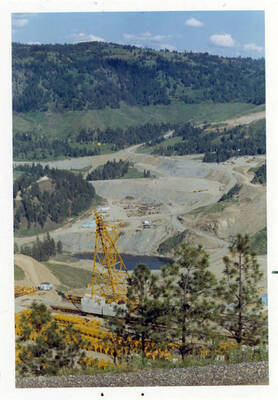 Dworshak Dam Project 84 (cable tower)