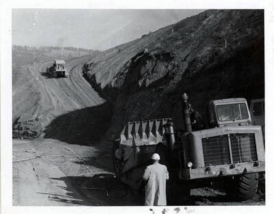 Dworshak Dam Project 165 (coffer dam)